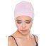 Deresina Bambus Chemo-Kopfbedeckung für Frauen & Männer – Ultra-weiche, atmungsaktive Schlafmütze bei Alopezie & Haarausfall, leichte Beanie für Tag & Nacht (Puderrosa - Einheitsgröße)