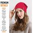 HAMUNI Mütze Damen Herren, Slouch Beanie Mütze, Weich Dünne Mütze aus Baumwolle, Leichte Atmungsaktiv Longbeanie für Alle Jahreszeiten