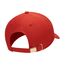 Nike Unisex U Nsw Df H86 Metal Swoosh Cap Hat, CINNABAR/METALLIC GOLD, Einheitsgröße EU