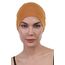 Deresina Bambus Chemo-Kopfbedeckung für Frauen & Männer – Ultra-weiche, atmungsaktive Schlafmütze bei Alopezie & Haarausfall, leichte Beanie für Tag & Nacht (Honey - Einheitsgröße)