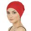 Deresina Bambus Chemo-Kopfbedeckung für Frauen & Männer – Ultra-weiche, atmungsaktive Schlafmütze bei Alopezie & Haarausfall, leichte Beanie für Tag & Nacht (Scharlachrot - Einheitsgröße)