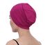 Deresina Bambus Chemo-Kopfbedeckung für Frauen & Männer – Ultra-weiche, atmungsaktive Schlafmütze bei Alopezie & Haarausfall, leichte Beanie für Tag & Nacht (Cherry 2 - Einheitsgröße)