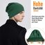 HAMUNI Mütze Damen Herren, Slouch Beanie Mütze, Weich Dünne Mütze aus Baumwolle, Leichte Atmungsaktiv Longbeanie, Elastisch Laufmütze für Alle Jahreszeiten