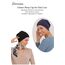 Deresina Bambus Chemo-Kopfbedeckung für Frauen & Männer – Ultra-weiche, atmungsaktive Schlafmütze bei Alopezie & Haarausfall, leichte Beanie für Tag & Nacht (x Schwarz - Denim - Einheitsgröße)