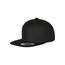 Flexfit Classic Snapback Cap, Mütze Unisex Kappe für Kinder, One Size, Farbe Black