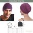 Deresina Bambus Chemo-Kopfbedeckung für Frauen & Männer – Ultra-weiche, atmungsaktive Schlafmütze bei Alopezie & Haarausfall, leichte Beanie für Tag & Nacht (Maulbeere - Einheitsgröße)