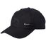 Nike Kinder Unisex Y NK H86 CAP SWOOSH Mütze, Schwarz (black/Metallic silver), One size