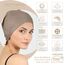 Deresina Bambus Chemo-Kopfbedeckung für Frauen & Männer – Ultra-weiche, atmungsaktive Schlafmütze bei Alopezie & Haarausfall, leichte Beanie für Tag & Nacht (Sunglow2 - Einheitsgröße)