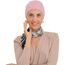 Deresina Bambus Chemo-Kopfbedeckung für Frauen & Männer – Ultra-weiche, atmungsaktive Schlafmütze bei Alopezie & Haarausfall, leichte Beanie für Tag & Nacht (Puderrosa - Einheitsgröße)