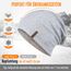 HAMUNI Mütze Damen Herren, Weich Dünne Slouch Beanie Mütze aus Baumwolle, Leichte Atmungsaktiv Longbeanie, Elastisch Jersey Chemo Mütze für Alle Jahreszeiten