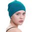Deresina Bambus Chemo-Kopfbedeckung für Frauen & Männer – Ultra-weiche, atmungsaktive Schlafmütze bei Alopezie & Haarausfall, leichte Beanie für Tag & Nacht (x Caroline - Türkis - Einheitsgröße)