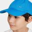 Nike Kinder Dri-FIT Club Unstructured Metal Swoosh Baseballkappe, Photo Blue, Einheitsgröße
