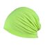 YOFASEN Slouchy Beanie Mütze - Chemo Cancer Kopfbedeckung aus Baumwolle Schlafmütze Turban Kopfbedeckung Strecken Muslimisches Kopftuch für Frauen Männer, Fluoreszierendes Gelb, One size