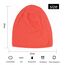 YOFASEN Slouchy Beanie Mütze - Chemo Cancer Kopfbedeckung aus Baumwolle Schlafmütze Turban Kopfbedeckung Strecken Muslimisches Kopftuch für Frauen Männer, Orange, One size