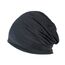 YOFASEN Slouchy Beanie Mütze - Chemo Cancer Kopfbedeckung aus Baumwolle Schlafmütze Turban Kopfbedeckung Strecken Muslimisches Kopftuch für Frauen Männer, Dunkelgrau, One size