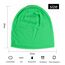 YOFASEN Slouchy Beanie Mütze - Chemo Cancer Kopfbedeckung aus Baumwolle Schlafmütze Turban Kopfbedeckung Strecken Muslimisches Kopftuch für Frauen Männer, Grün, One size