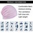 YOFASEN Slouchy Beanie Mütze - Chemo Cancer Kopfbedeckung aus Baumwolle Schlafmütze Turban Kopfbedeckung Strecken Muslimisches Kopftuch für Frauen Männer, Fluoreszierendes Rosa, One size