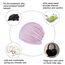 YOFASEN Slouchy Beanie Mütze - Chemo Cancer Kopfbedeckung aus Baumwolle Schlafmütze Turban Kopfbedeckung Strecken Muslimisches Kopftuch für Frauen Männer, Fluoreszierendes Rosa, One size