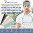 DiyJibb Stirnbänder für Damen, dehnbare, rutschfeste, weiche Baumwoll-Haarbänder für Sport, Workout, Yoga und Laufen, 7 Stück
