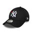 New Era New York Yankees 9Forty Metallic Rose Women Cap Schwarz - One-Size
