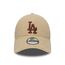 New Era Los Angeles Dodgers 9Forty Women Borg Teddy Cap Beige - One-Size
