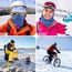 HEGCOIIE 2 Stück Damen Herren Winter Loop Schal Weichem Fleece Halswärmer Winddicht Ski Maske Schlauchschal Warmer für Skifahren Laufen Radfahren
