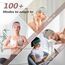 DiyJibb Stirnbänder für Damen, dehnbar, rutschfest, weiches Baumwolltuch, Haarbänder für Sport, Workout, Yoga und Laufen, 7 Stück