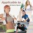 DiyJibb Stirnbänder für Damen, dehnbar, rutschfest, weiches Baumwolltuch, Haarbänder für Sport, Workout, Yoga und Laufen, 7 Stück
