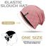 HAMUNI Slouch Beanie Mütze für Herren Damen, Dünne und Leichte Jacquard Jersey Beanies Chemo Kopfbedeckung Mützen Laufmütze Mütze Slouchy Baggy Beanie Unisex Flexible Klassische Winter Sommer Hüte
