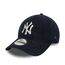 New Era New York Yankees 9Forty Women Borg Teddy Cap Navy - One-Size