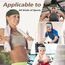 DiyJibb Stirnbänder für Damen, dehnbare, rutschfeste, weiche Baumwoll-Haarbänder für Sport, Workout, Yoga und Laufen, 7 Stück