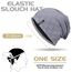 HAMUNI Slouch Beanie Mütze für Herren Damen, Dünne und Leichte Jacquard Jersey Beanies Chemo Kopfbedeckung Mützen Laufmütze Mütze Slouchy Baggy Beanie Unisex Flexible Klassische Winter Sommer Hüte