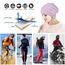 YOFASEN Slouchy Beanie Mütze - Chemo Cancer Kopfbedeckung aus Baumwolle Schlafmütze Turban Kopfbedeckung Strecken Muslimisches Kopftuch für Frauen Männer, Fluoreszierendes Rosa, One size