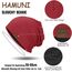 HAMUNI Slouchy Beanie Hip-Hop Weiche Leichte Laufende Beanie Mütze Atmungsaktivität Erwachsene Zwerg Hüte Chemo Cap Schädel Cap für Herren Damen