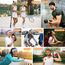 DiyJibb Stirnbänder für Damen, rutschfest, modische Sport-Haarbänder für Damenhaar, weiches Baumwolltuch, dehnbare Stirnbänder für Damen, für Workout, Yoga, Laufen, 7 Stück