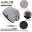 HAMUNI Slouchy Beanie Hip-Hop Weiche Leichte Laufende Beanie Mütze Atmungsaktivität Erwachsene Zwerg Hüte Chemo Cap Schädel Cap für Herren Damen