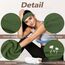 DiyJibb Stirnbänder für Damen, dehnbare, rutschfeste, weiche Baumwoll-Haarbänder für Sport, Workout, Yoga und Laufen, 7 Stück