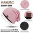 HAMUNI Slouchy Beanie Hip-Hop Weiche Leichte Laufende Beanie Mütze Atmungsaktivität Erwachsene Zwerg Hüte Chemo Cap Schädel Cap für Herren Damen