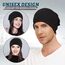 EINSKEY Slouch Beanie Mütze: Weich Dünne Baumwollmütze Damen Herren, Atmungsaktiv Jersey, Elastisch Longbeanie Alle Jahreszeiten, Ideal Chemo/Laufmütze​