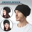 EINSKEY Slouch Beanie Mütze: Weich Dünne Baumwollmütze Damen Herren, Atmungsaktiv Jersey, Elastisch Longbeanie Alle Jahreszeiten, Ideal Chemo/Laufmütze​
