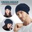 EINSKEY Slouch Beanie Mütze: Weich Dünne Baumwollmütze Damen Herren, Atmungsaktiv Jersey, Elastisch Longbeanie Alle Jahreszeiten, Ideal Chemo/Laufmütze​