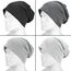 EINSKEY Slouch Beanie Mütze: Weich Dünne Baumwollmütze Damen Herren, Atmungsaktiv Jersey, Elastisch Longbeanie Alle Jahreszeiten, Ideal Chemo/Laufmütze​