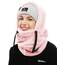 Shy Velvet Plüsch Sturmhaube Mütze Winter Thermo Skimaske Wolle Balaclava für Radfahren, Snowboarden, Skifahren, Motorradfahren Winddicht Gesichtshaube für Herren/Damen