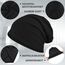 EINSKEY Slouch Beanie Mütze: Weich Dünne Baumwollmütze Damen Herren, Atmungsaktiv Jersey, Elastisch Longbeanie Alle Jahreszeiten, Ideal Chemo/Laufmütze​