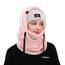 Shy Velvet Plüsch Sturmhaube Mütze Winter Thermo Skimaske Wolle Balaclava für Radfahren, Snowboarden, Skifahren, Motorradfahren Winddicht Gesichtshaube für Herren/Damen