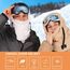 Shy Velvet Plüsch Sturmhaube Mütze Winter Thermo Skimaske Wolle Balaclava für Radfahren, Snowboarden, Skifahren, Motorradfahren Winddicht Gesichtshaube für Herren/Damen