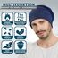 EINSKEY Slouch Beanie Mütze: Weich Dünne Baumwollmütze Damen Herren, Atmungsaktiv Jersey, Elastisch Longbeanie Alle Jahreszeiten, Ideal Chemo/Laufmütze​