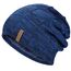 HAMUNI Mütze Damen - Atmungsaktiv Strickmütze Herren - Slouch Beanie Mütze mit Weichem Fleece Innenfutter - Unisex Wintermütze - Klassische Herren Damen Mütze für Herbst Winter Frühjahr (Marineblau)