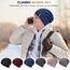 HAMUNI Mütze Damen - Atmungsaktiv Strickmütze Herren - Slouch Beanie Mütze mit Weichem Fleece Innenfutter - Unisex Wintermütze - Klassische Herren Damen Mütze für Herbst Winter Frühjahr (Marineblau)