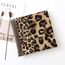 KRUIHAN Leopardenmuster Damen Schal Winterschal - Pashmina Seidenschal,Umhangtuch Weich,Elegant Lange Hochzeit Party Zubehör,Geschenke für Frauen (Stil A-Braun)